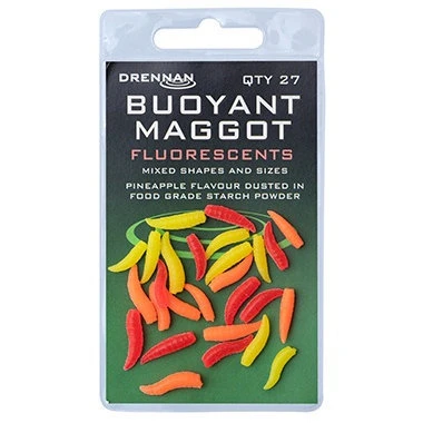 Drennan - Kunstaas Buoyant Maggot Fluorescents - Drennan 4 Drennan - Kunstaas Buoyant Maggot Fluorescents - Drennan - Afbeelding 2