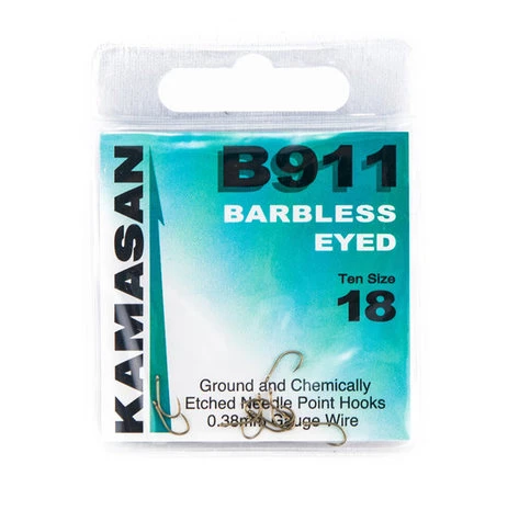 Haken Kamasan Barbless Eyed - Elite 3 Haken Kamasan Barbless Eyed - Elite