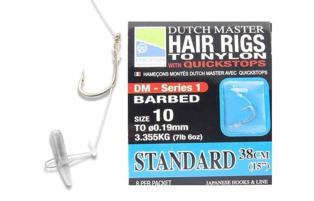 Onderlijnen Dutch Master Hair Rig -Standard 15" - Preston 3 Onderlijnen Dutch Master Hair Rig -Standard 15" - Preston