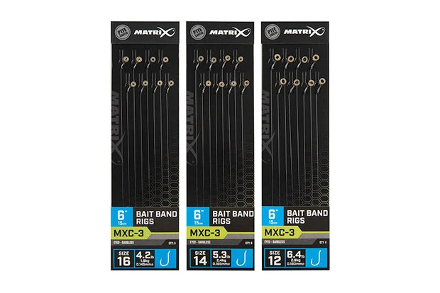 Matrix - Onderlijn MXC-3 / 15cm / 6" Bait Band Rigs - Matrix 3 Matrix - Onderlijn MXC-3 / 15cm / 6" Bait Band Rigs - Matrix