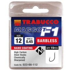 Trabucco - Haken Maggot F1 Barbless - Trabucco