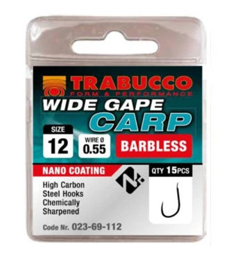 Trabucco - Haken Wide Cape Carp Barbless - Trabucco 3 Trabucco - Haken Wide Cape Carp Barbless - Trabucco