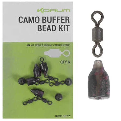 Korum - Camo Buffer Bead Kit - Korum 3 Korum - Camo Buffer Bead Kit - Korum