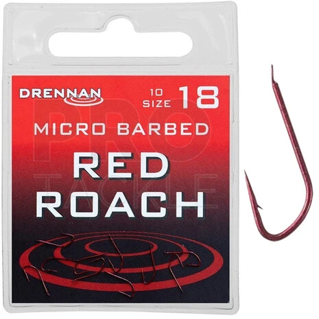 Drennan - Haken Red Roach Micro Barbed - Drennan 3 Drennan - Haken Red Roach Micro Barbed - Drennan