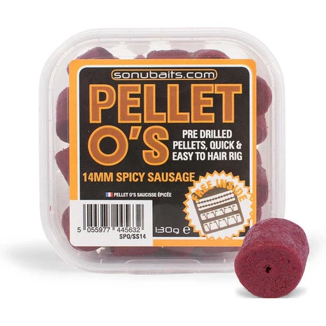 Sonubaits - Pellet O's Pre Drilled - Sonubaits 6 Sonubaits - Pellet O's Pre Drilled - Sonubaits - Afbeelding 4
